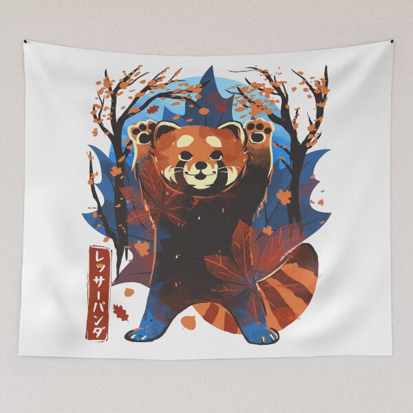 Item preview, Red Panda in Autumn designed and sold by THEILO.