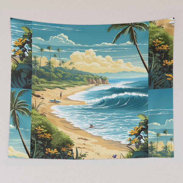 Item preview, Vibrant Coastal Landscapes: A Seaside Fantasy designed and sold by Piotrek0001.