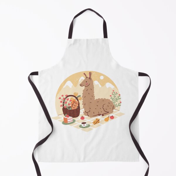 Item preview, Llama having a picnic designed and sold by Wlaurence.