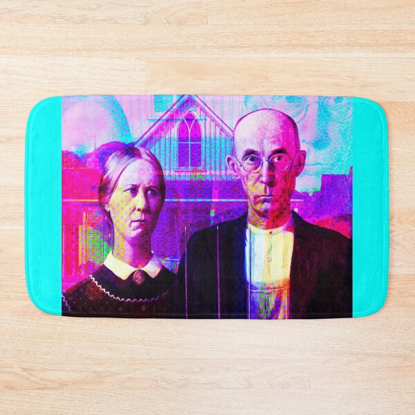 Item preview, Grant Wood’s “American Gothic” Remix  designed and sold by sabreart.