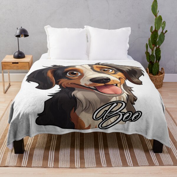 Item preview, Boo, my silly, goofy, funny dog, with his tongue out, waiting for a cuddle. designed and sold by br3wow.