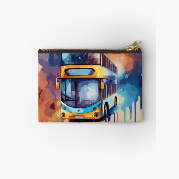 Item preview, Bus Paint DeVibrant Bus Paint Art Design Merch - Unique Handcrafted Bus-Themed Artworksign designed and sold by TrendZ Style.