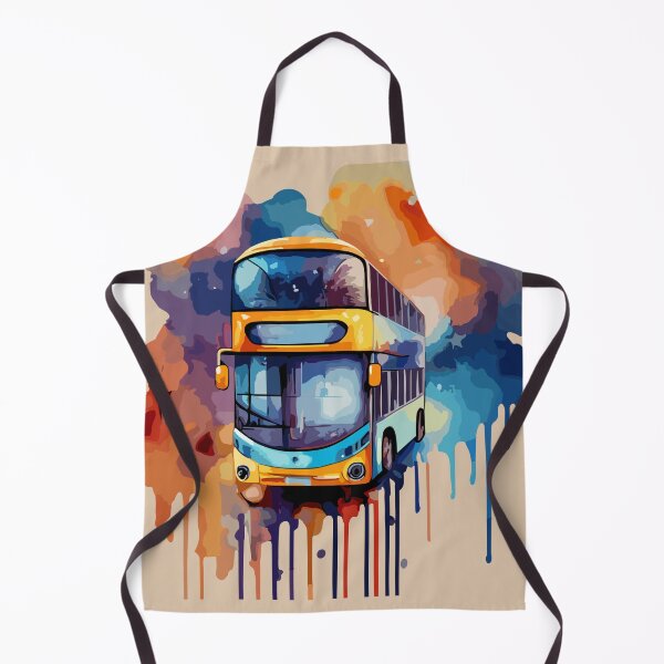 Item preview, Bus Paint DeVibrant Bus Paint Art Design Merch - Unique Handcrafted Bus-Themed Artworksign designed and sold by TrendZ Style.