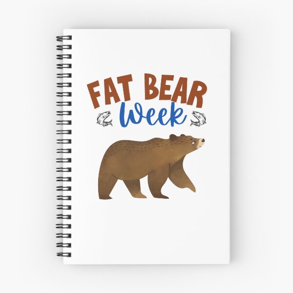 Item preview, fat bear week funny designed and sold by ANNINOART ⭐⭐⭐⭐⭐.
