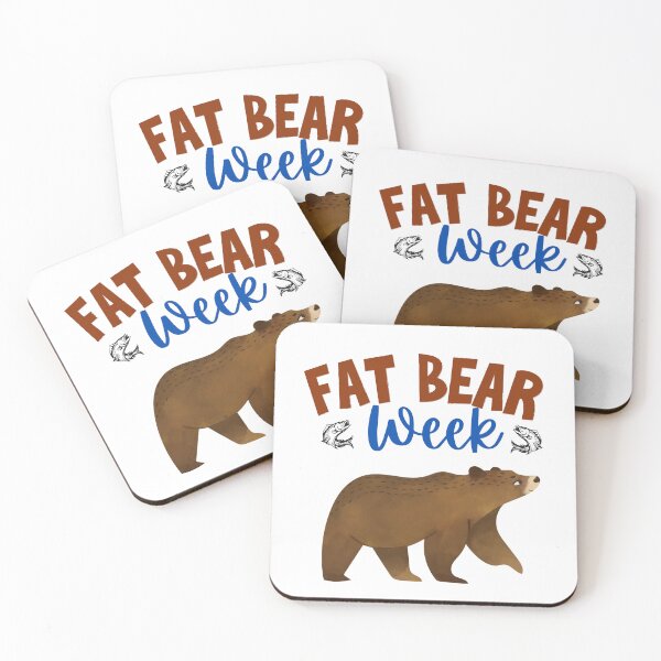 Item preview, fat bear week funny designed and sold by ANNINOART ⭐⭐⭐⭐⭐.