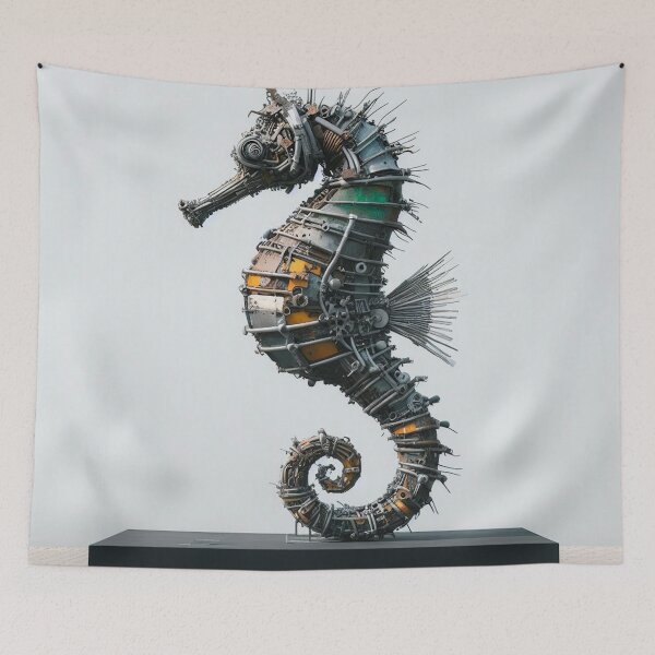 Item preview, Seahorse, Junk Art designed and sold by ComputerContent.