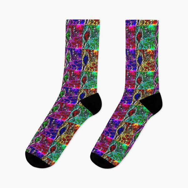 Item preview, Abstract Bird on Branch Warhol Style designed and sold by gleefulme.