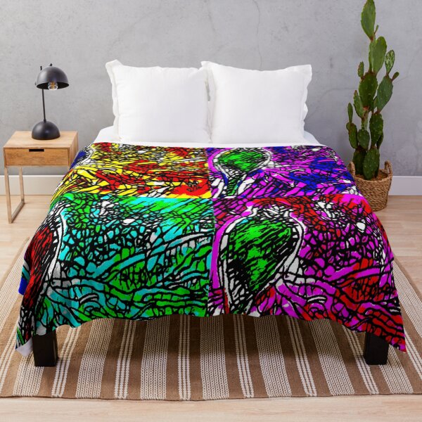 Item preview, Abstract Bird on Branch Warhol Style designed and sold by gleefulme.