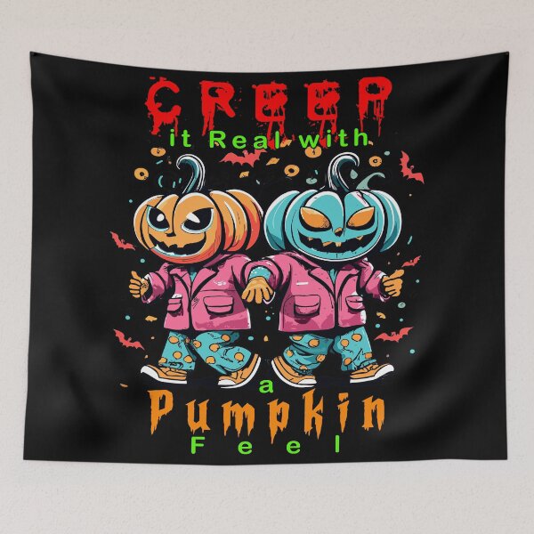 Item preview, Creep it real with a pumpkin feel designed and sold by Concept-Hub.