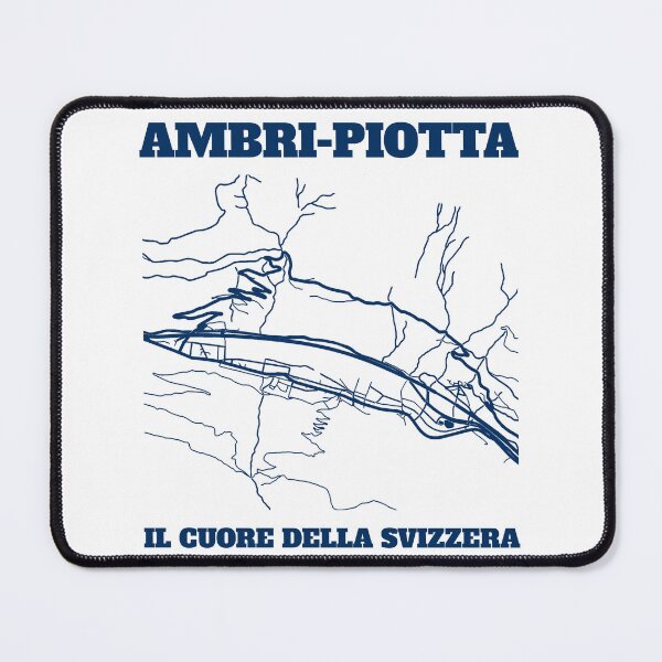 Item preview, Ambri-Piotta Map designed and sold by HCAP-Fanshop.