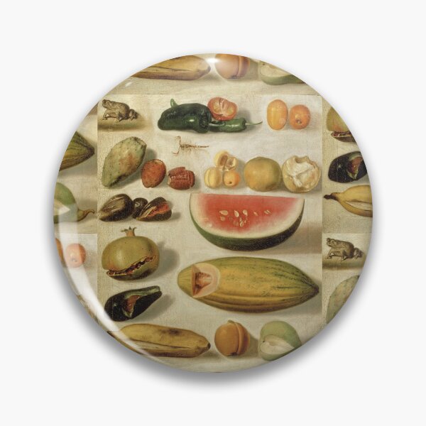 Item preview, Still Life with Fruit (with Scorpion and Frog) by Hermenegildo Bustos designed and sold by Amanda1775.