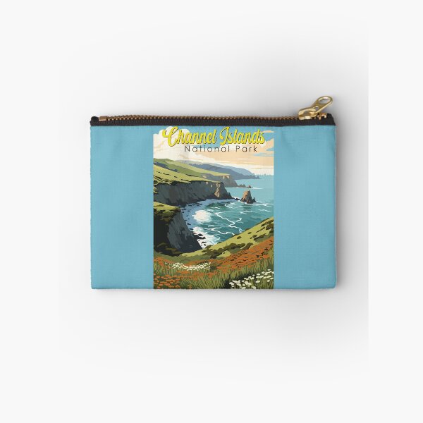 Item preview, Channel Islands National Park Illustration Travel Art Vintage designed and sold by KrisSidDesigns.