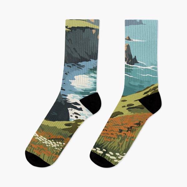 Item preview, Channel Islands National Park Illustration Travel Art Vintage designed and sold by KrisSidDesigns.