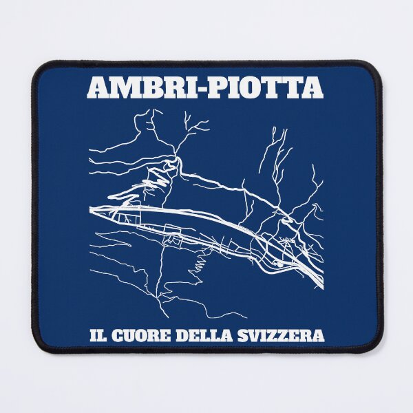 Item preview, Ambri-Piotta map designed and sold by HCAP-Fanshop.
