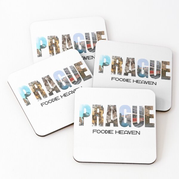 Item preview, Prague restaurant t-shirt, travel essentials tee, gift for accessories tshirt dessert table top coffee bar shirt gift. designed and sold by QTR Designs.