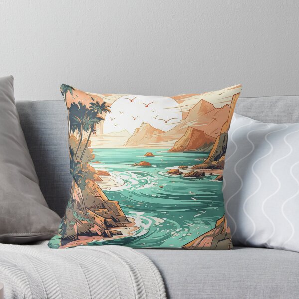 Item preview, Vibrant Coastal Landscapes: A Seaside Fantasy designed and sold by Piotrek0001.