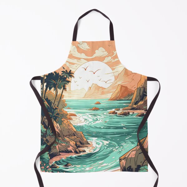 Item preview, Vibrant Coastal Landscapes: A Seaside Fantasy designed and sold by Piotrek0001.