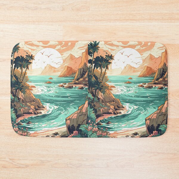 Item preview, Vibrant Coastal Landscapes: A Seaside Fantasy designed and sold by Piotrek0001.