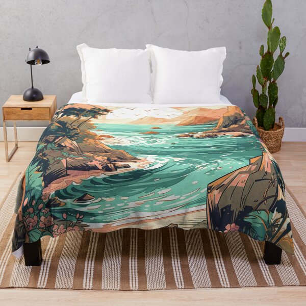 Item preview, Vibrant Coastal Landscapes: A Seaside Fantasy designed and sold by Piotrek0001.