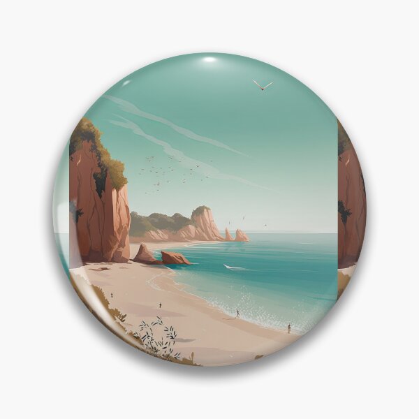 Item preview, Vibrant Coastal Landscapes: A Seaside Fantasy designed and sold by Piotrek0001.