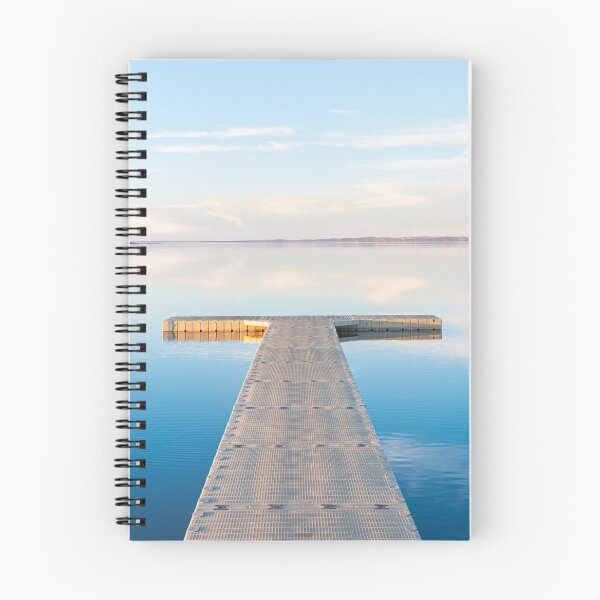 Item preview, Dock and Reflections at Gull Lake Provincial Park designed and sold by Amy Mitchell.