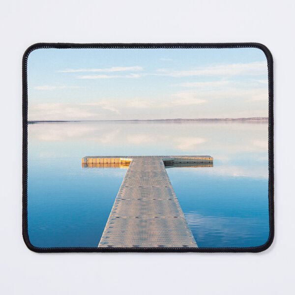 Item preview, Dock and Reflections at Gull Lake Provincial Park designed and sold by Amy Mitchell.