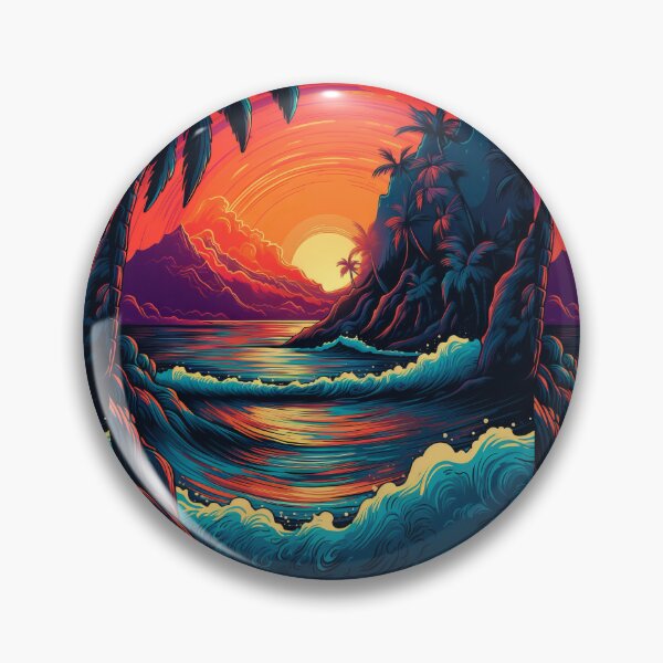 Item preview, Vibrant Coastal Landscapes: A Seaside Fantasy designed and sold by Piotrek0001.