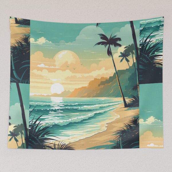 Item preview, Vibrant Coastal Landscapes: A Seaside Fantasy designed and sold by Piotrek0001.