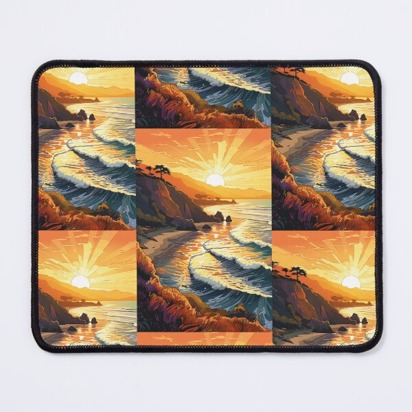 Item preview, Vibrant Coastal Landscapes: A Seaside Fantasy designed and sold by Piotrek0001.