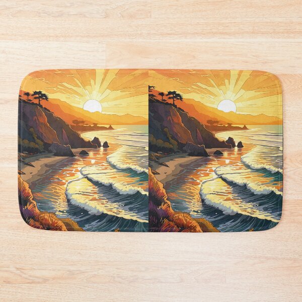 Item preview, Vibrant Coastal Landscapes: A Seaside Fantasy designed and sold by Piotrek0001.
