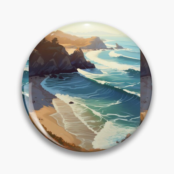 Item preview, Vibrant Coastal Landscapes: A Seaside Fantasy designed and sold by Piotrek0001.