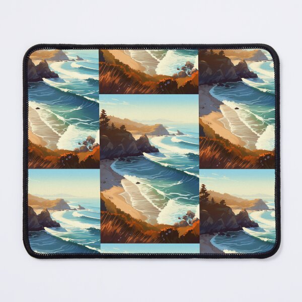Item preview, Vibrant Coastal Landscapes: A Seaside Fantasy designed and sold by Piotrek0001.