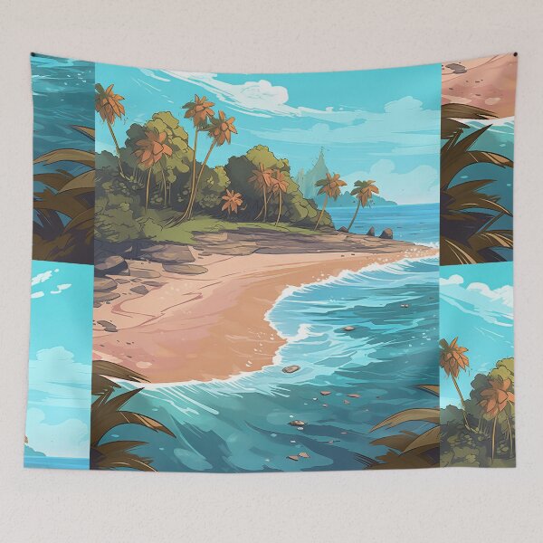Item preview, Vibrant Coastal Landscapes: A Seaside Fantasy designed and sold by Piotrek0001.