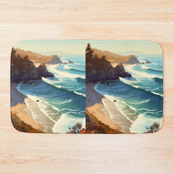 Item preview, Vibrant Coastal Landscapes: A Seaside Fantasy designed and sold by Piotrek0001.