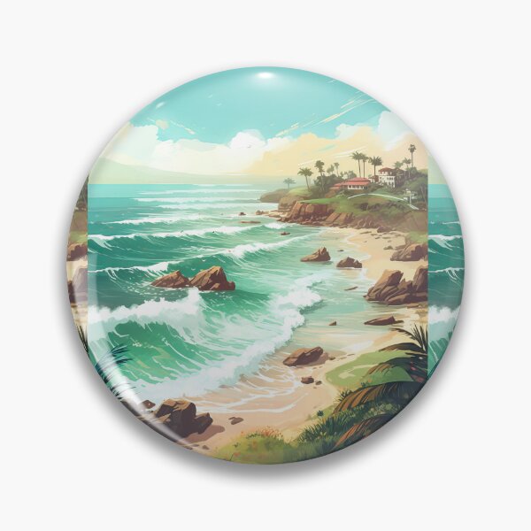 Item preview, Vibrant Coastal Landscapes: A Seaside Fantasy designed and sold by Piotrek0001.