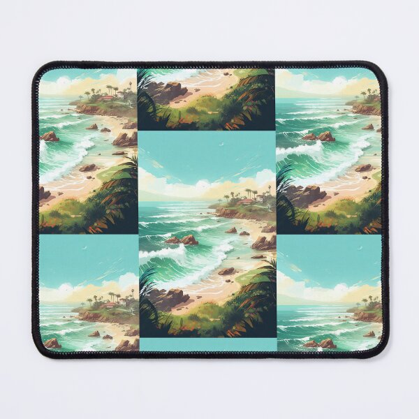 Item preview, Vibrant Coastal Landscapes: A Seaside Fantasy designed and sold by Piotrek0001.