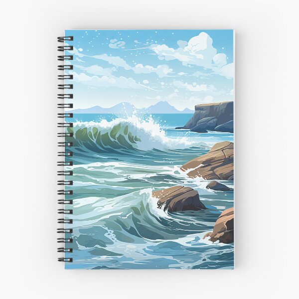Item preview, Vibrant Coastal Landscapes: A Seaside Fantasy designed and sold by Piotrek0001.