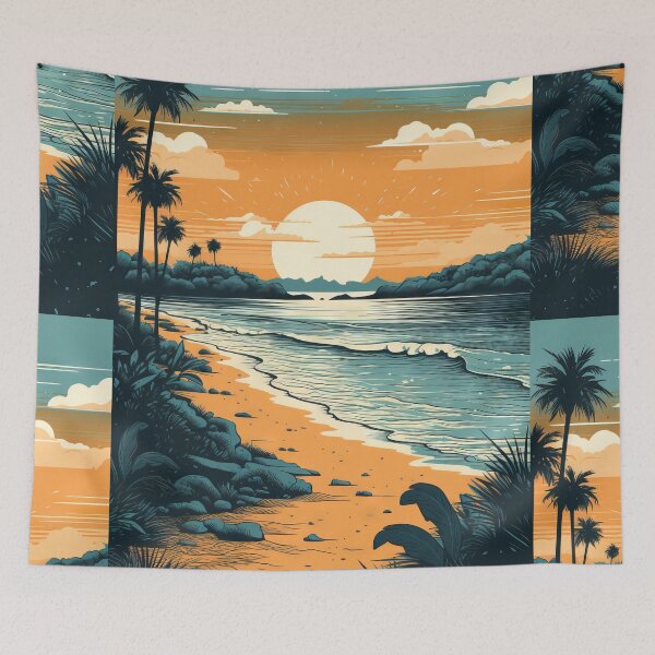 Item preview, Vibrant Coastal Landscapes: A Seaside Fantasy designed and sold by Piotrek0001.