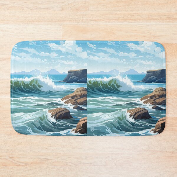 Item preview, Vibrant Coastal Landscapes: A Seaside Fantasy designed and sold by Piotrek0001.