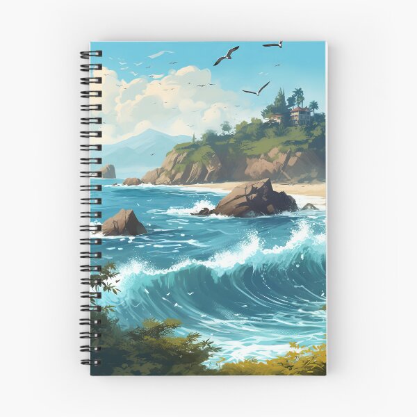 Item preview, Vibrant Coastal Landscapes: A Seaside Fantasy designed and sold by Piotrek0001.