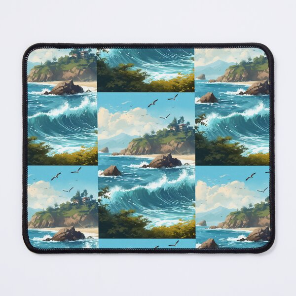 Item preview, Vibrant Coastal Landscapes: A Seaside Fantasy designed and sold by Piotrek0001.