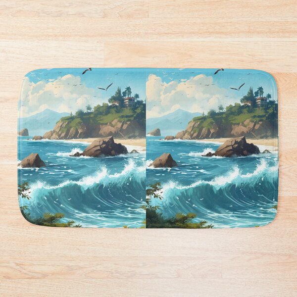 Item preview, Vibrant Coastal Landscapes: A Seaside Fantasy designed and sold by Piotrek0001.