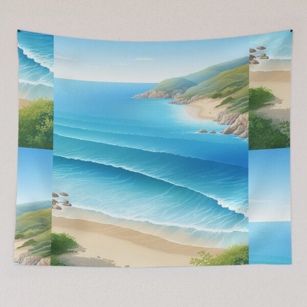 Item preview, Vibrant Coastal Landscapes: A Seaside Fantasy designed and sold by Piotrek0001.