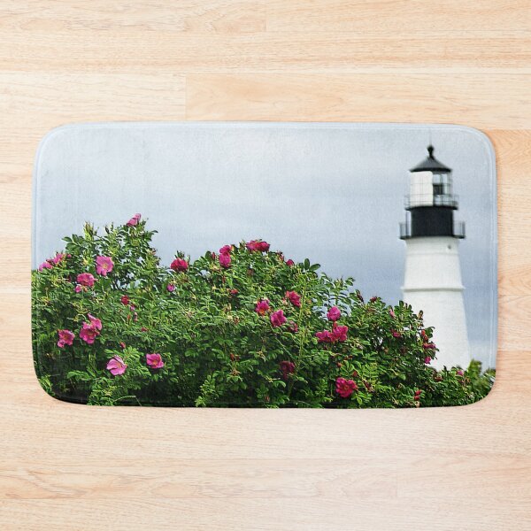 Item preview, Portland Head Light Roses designed and sold by MAINE IMAGESDEZIGNS.