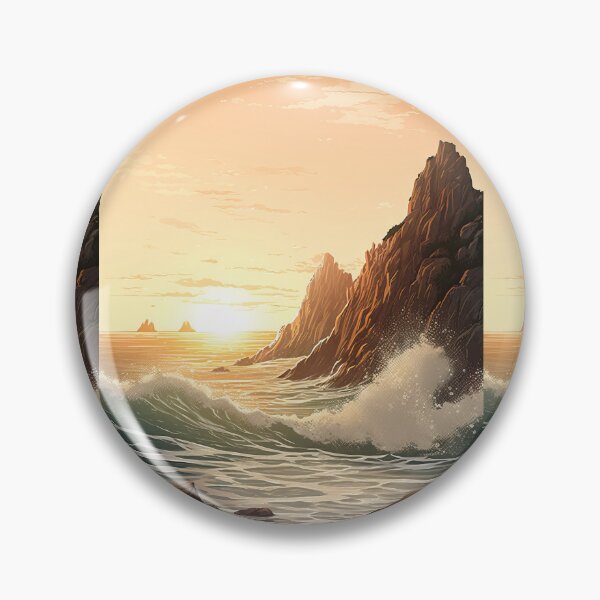 Item preview, Vibrant Coastal Landscapes: A Seaside Fantasy designed and sold by Piotrek0001.