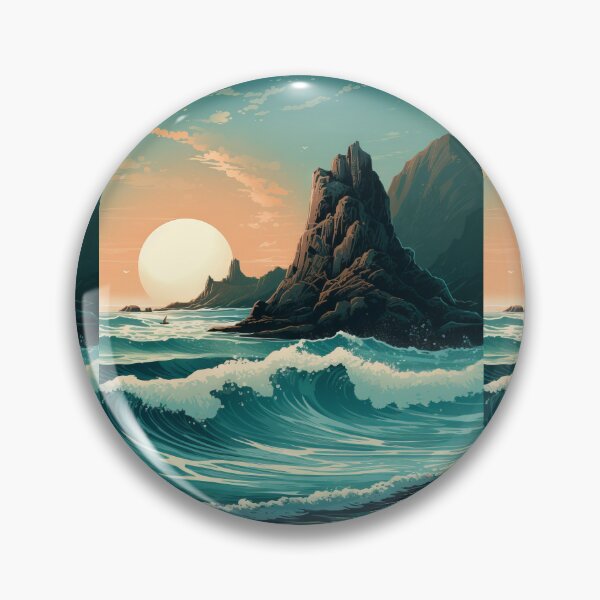 Item preview, Vibrant Coastal Landscapes: A Seaside Fantasy designed and sold by Piotrek0001.