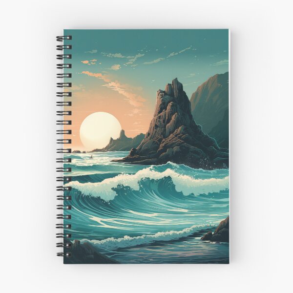Item preview, Vibrant Coastal Landscapes: A Seaside Fantasy designed and sold by Piotrek0001.