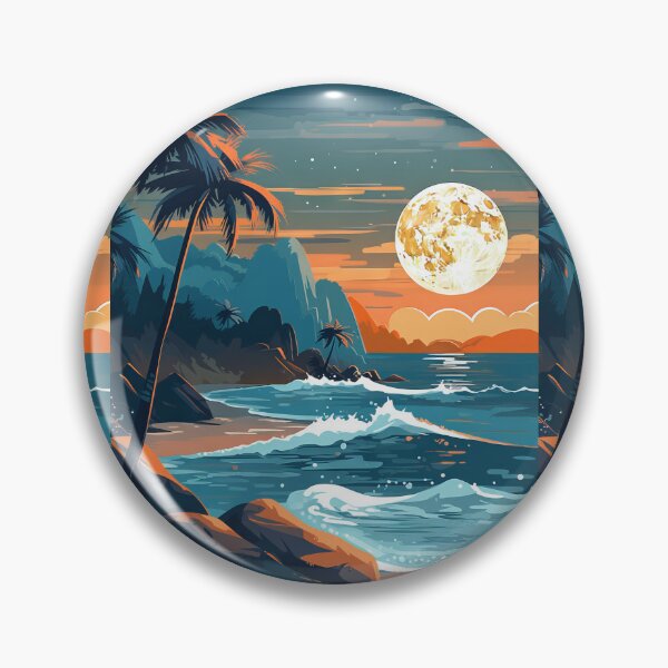 Item preview, Vibrant Coastal Landscapes: A Seaside Fantasy designed and sold by Piotrek0001.
