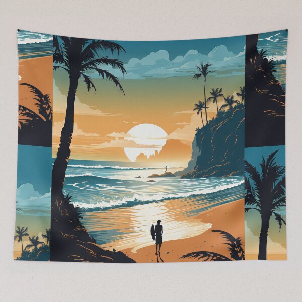 Item preview, Vibrant Coastal Landscapes: A Seaside Fantasy designed and sold by Piotrek0001.