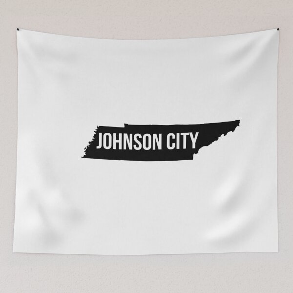 Artikelvorschau, Johnson City, Tennessee-Schattenbild entworfen und verkauft von CartoCreative.